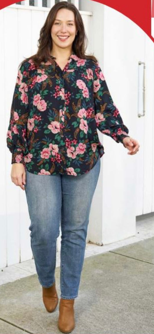 Daphne Shirt - Floral