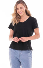 Load image into Gallery viewer, Betty Basics Ava Tee - Black
