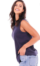 Load image into Gallery viewer, Betty Basics Keira Tank - Navy
