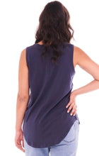 Load image into Gallery viewer, Betty Basics Keira Tank - Navy
